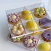 5 Stück Mousse Kuchen Musavat Transparente Verpackungsbox Nachmittagstee Gebäck Backen Geburtstag Hochzeitsfeier Dekoration Mondkuchenform