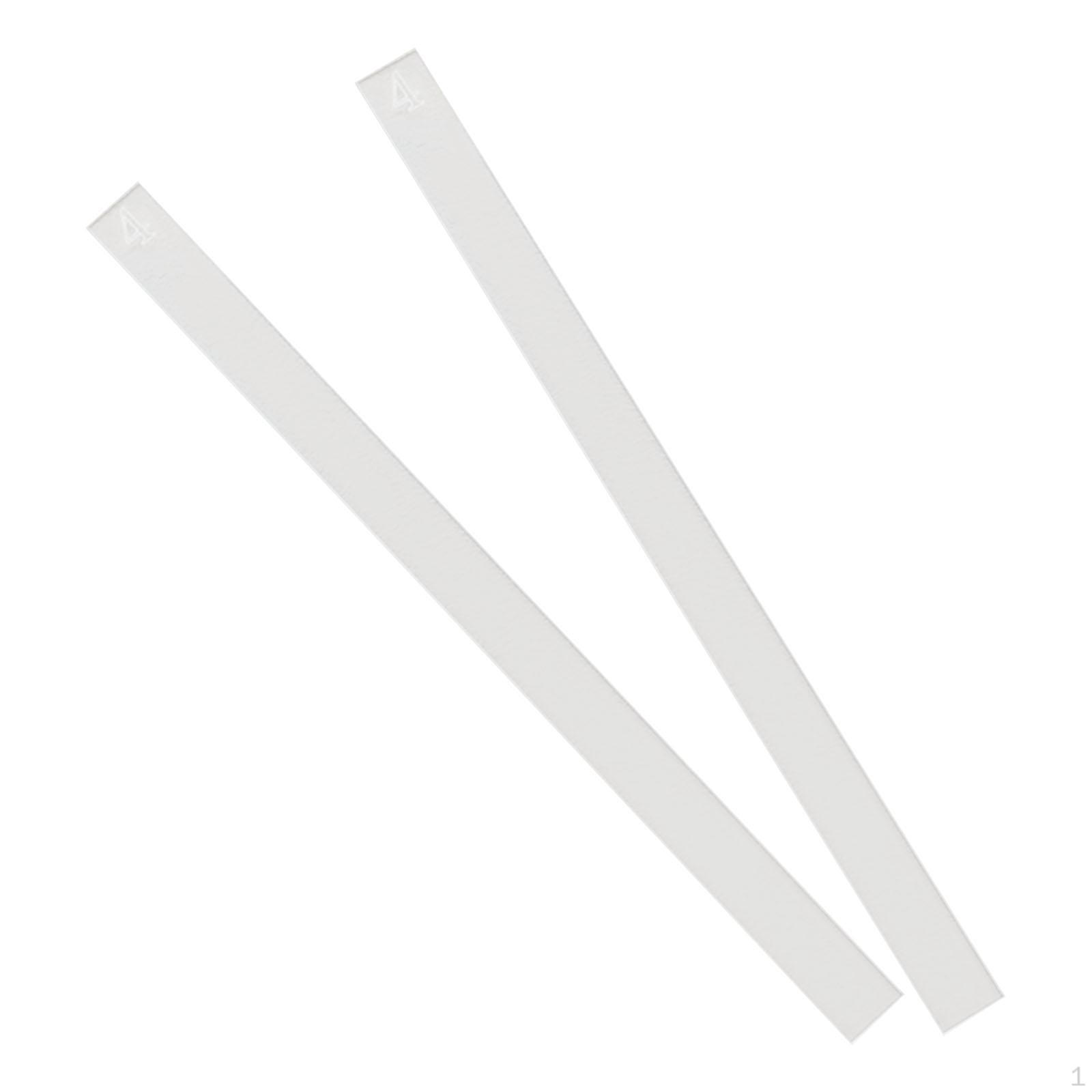 

Thickness Acrylic Measuring Strip Set Ruler Fondant Leveler for Cooking School Professional Use Thickness 4mm