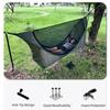 200x80cm Hängematte mit Moskitonetz Hängematten-Schaukel für den Außenbereich Camping