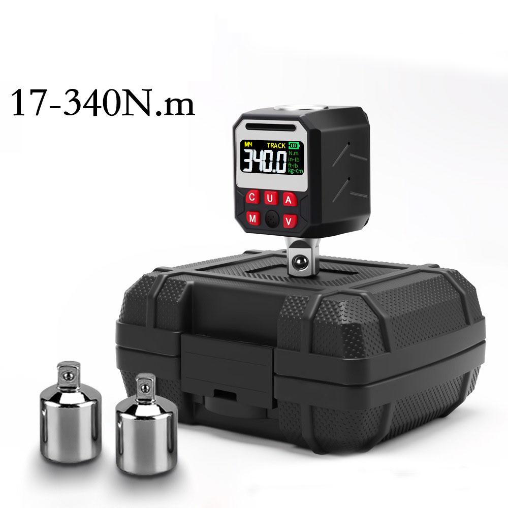 

Цифровой адаптер-ключ с динамометрическим ключом 1/2 дюйма, измеритель крутящего момента с цифровым экраном 1,5-30 Нм, 3-60 Нм, 6,8-135 Нм, 10-200 Нм, 17-340 Нм