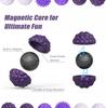 6/12pcs Magnetic Sensory Fidget Ball Toy, Attracting Stress Ball with Silicone Shell for Adults and Teens, Peace of Hands
