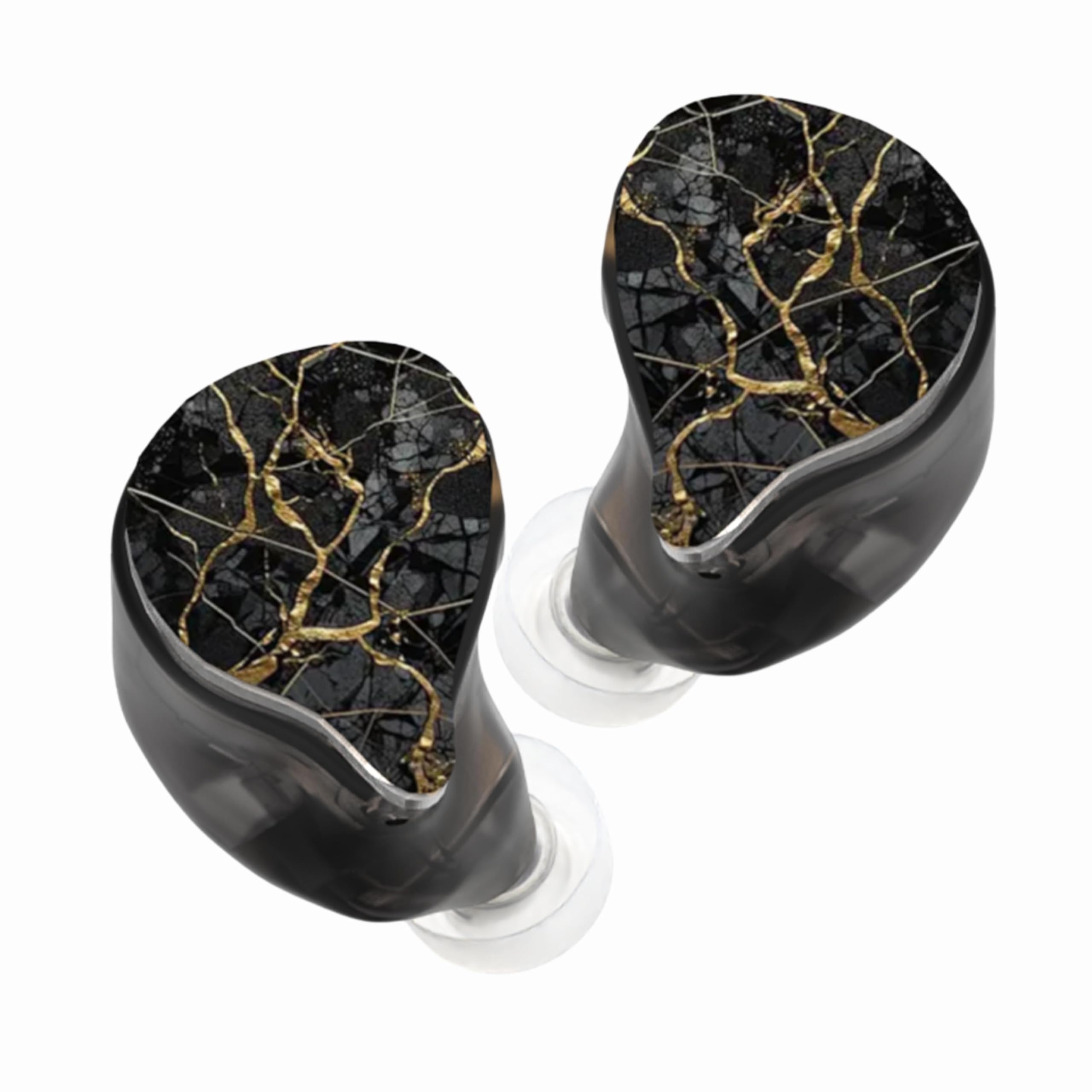 

LIFEEAR Duo Гибридные Профессиональные Наушники с Шумоподавлением в Сменном Кастомном Патентованном Дизайне Одинаковый Цвет для Левого и Правого 1DD+1BA Наушники, 2-полосные