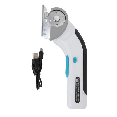 Kabellose elektrische Schere, Stoff-, Leder-, Teppich- und Kartonschneider, Werkzeug mit Sicherheitsschloss, 3,6 V