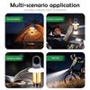 LED Portable Camping Lantern Rechargeable Super Bright Flashlight Camping Light Work Light 5 Modes Waterproof Outdoor Light