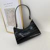 Einkaufstasche Retro Casual Damen Totes Schultertaschen Damen Leder Einfarbig Kette Handtasche für Frauen