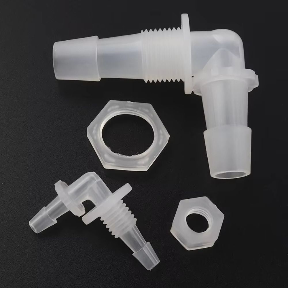 10Pcs M6-G1/2 To 2.4-11.1mm Water Hose Joint for Aquarium Fish Tank Fittings