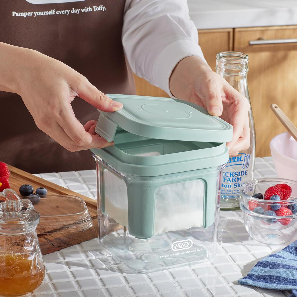 Thick Drained Yogurt Maker Greek Yogurt Thick No Filter Required No Power Supply Required Up To Handmade or Draining [Toffy] Cheese-like K-YM2 1.0kg