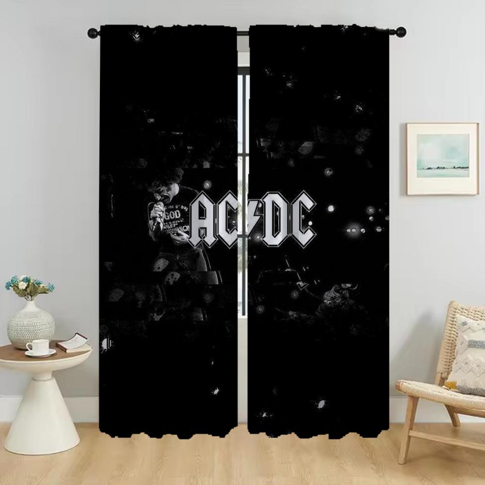 

Современные шторы для гостиной для камеры AC&DC Shades Partition Tulle для спальни, занавески для окна, шторы для домашнего интерьера, 2 шт. W50xH70cmx2pcs