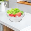 Fruit Plate Decorative Bowl, Snacks Fruit Basket Bowl, Dessert Display Stand, Dish Holder for Kitchen Farmhouse Home Decor