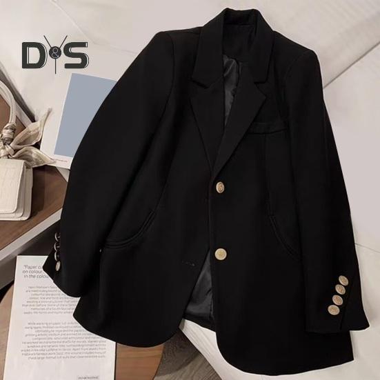 Dámský kostýmek sako Ležérní kancelářské sako Dámský kabát Klopový límec Business sako pro práci Párty Venkovní volný čas