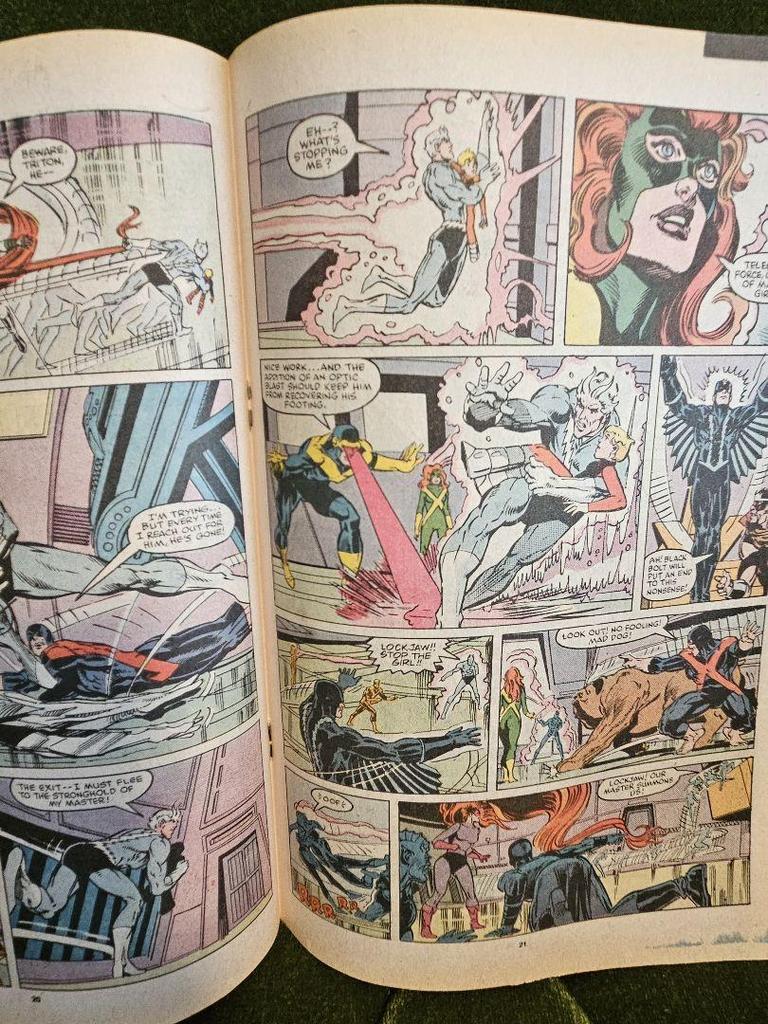 [USED] X-Factor Giant-Sized Annual 1987 Leaf