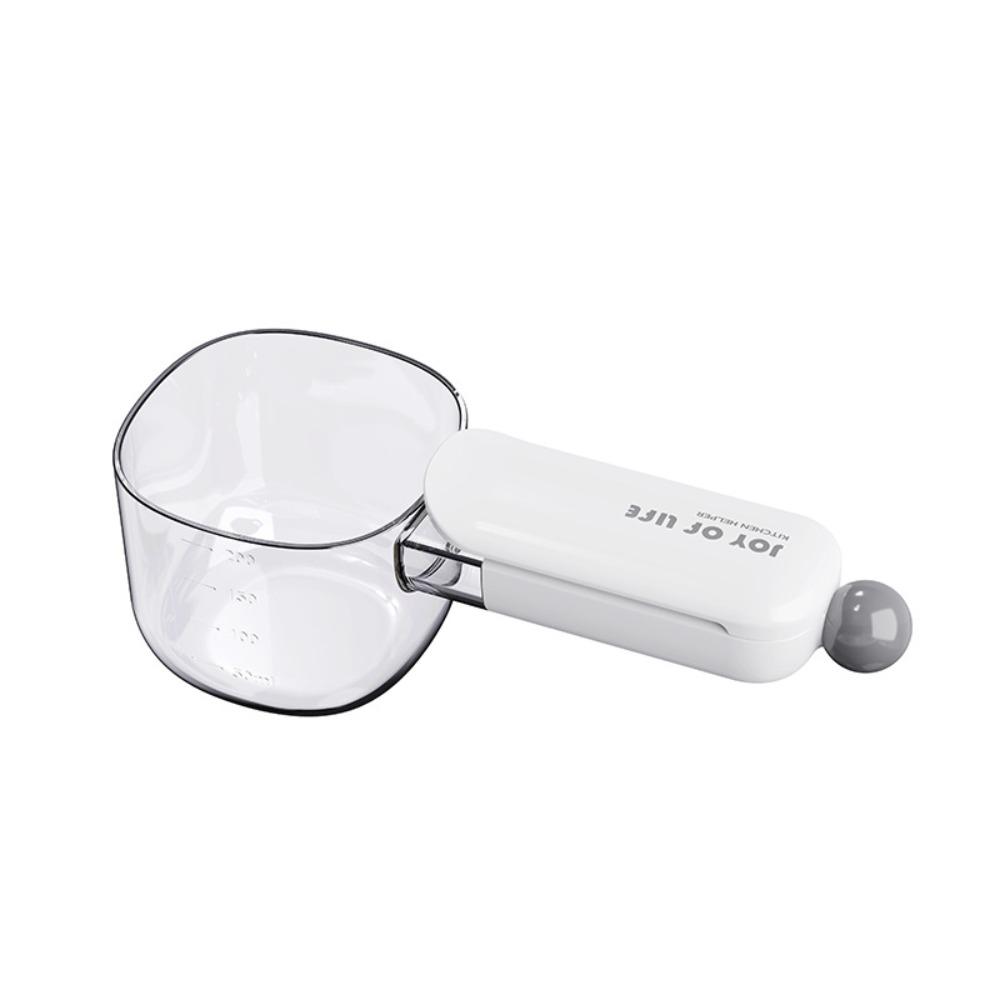 Sealing Clip Measuring Spoon Multi-Functional Food Scoop Multi Use Pet Food Scoop Kitchen