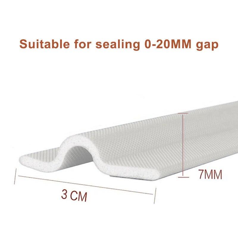 Sliding Type Window Sealing Strip Door and Window Seam Windproof Sound Insulation Self-adhesive Sealing Strip Warm Blocking Wind