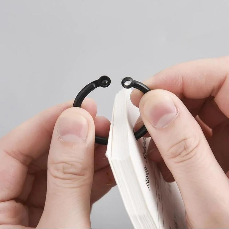 Creative Student Stationery Ring Schedule Book Loose-leaf Notepad Multi-functional Portable Memo LS