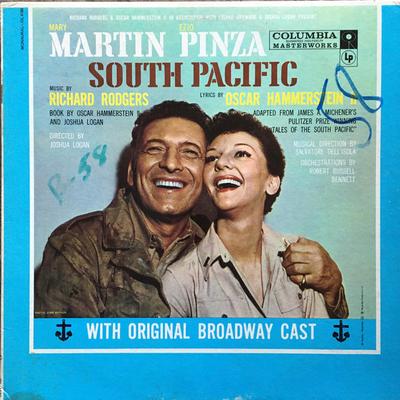 LP Record RODGERS & HAMMERSTEIN /, MARY MARTI - South Pacific OL4180 Columbia Master 1965 US Soundtracks & Musicals Used