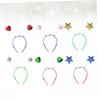 BESTOYARD 12pcs Antenna Costume Accessories Star Head Boppers Alien Headband Novelty Headband Bopper Headband Star Headpiece