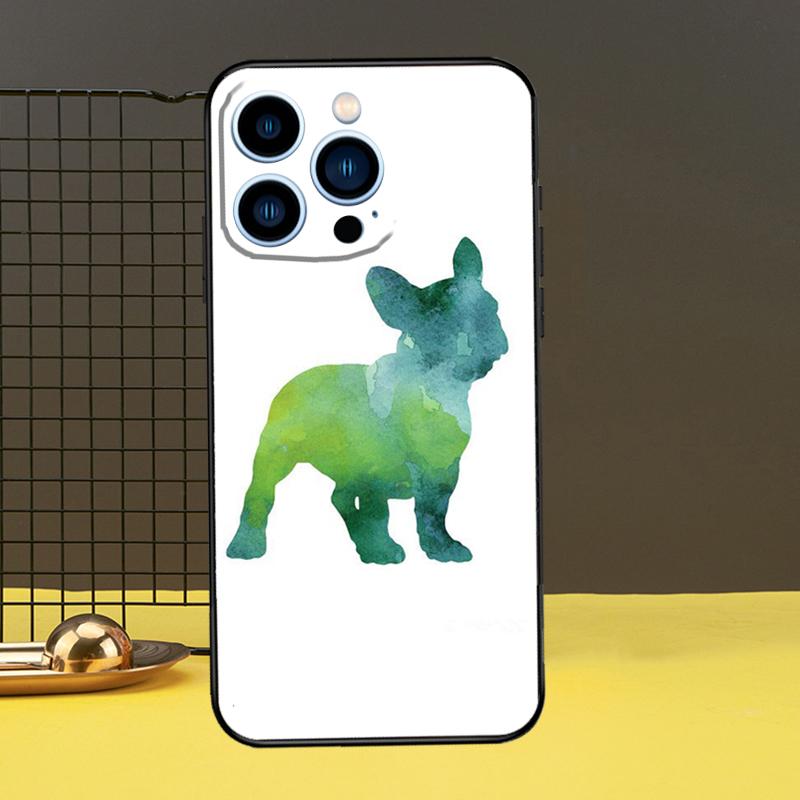 

Милый чехол с французским бульдогом для iPhone 13 12 11 14 Pro Max XS Max XR X 6S 7 8 Plus SE 2020, задняя крышка, чехол для телефона iPhone 14Pro MAX