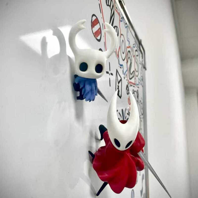 Hollow Knight Game Animation Derivatives Refrigerator Sticks Collectibles Trendy Toy 3D Fridge Magnet Decoration Collection Gift