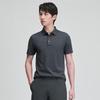 SAINT ANGELO Men's Silk Cotton Blend Short Sleeve Polo Shirt EST242011U
