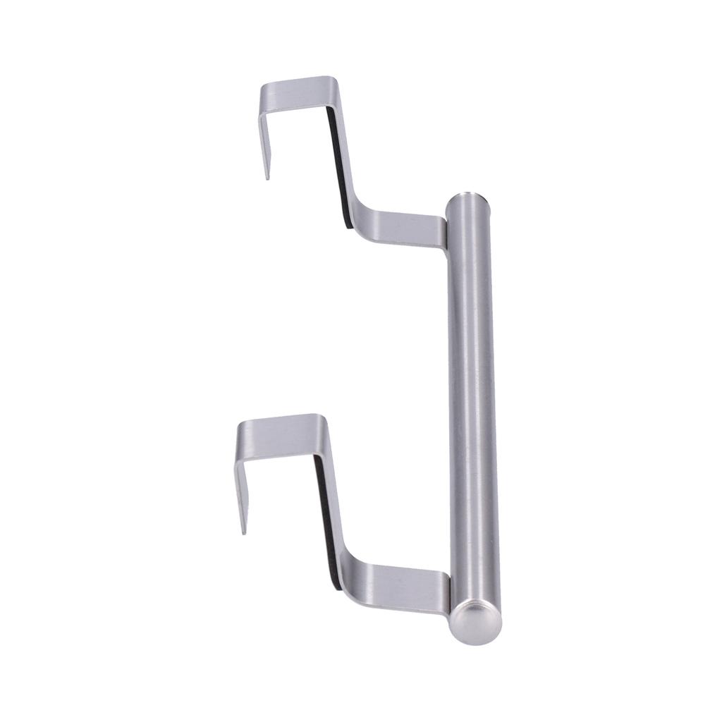 Towel Rack Stainless Steel Punch Strong Bring Capacity Hanging Buckle Kitchen Towel Holder for Cabinet Bathroom