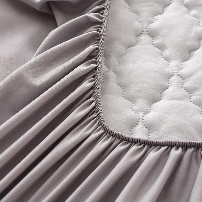 Waterproof Cotton Thick Mattress Cover Protector Breathable Adjustable Bed Cover Thicken Mattress Cover Protector Non-Slip Bed