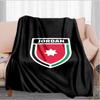 Jordanian football Design Blanket Suitable for Sofas, Beds, Offices, And Camping - Perfect Gift for Halloween Christmas