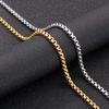 Charms 18k Gold   Copper Pretty 4MM Chain Bracelets for Men Women Jewelry Wedding Party Anniversary Gifts 20cm