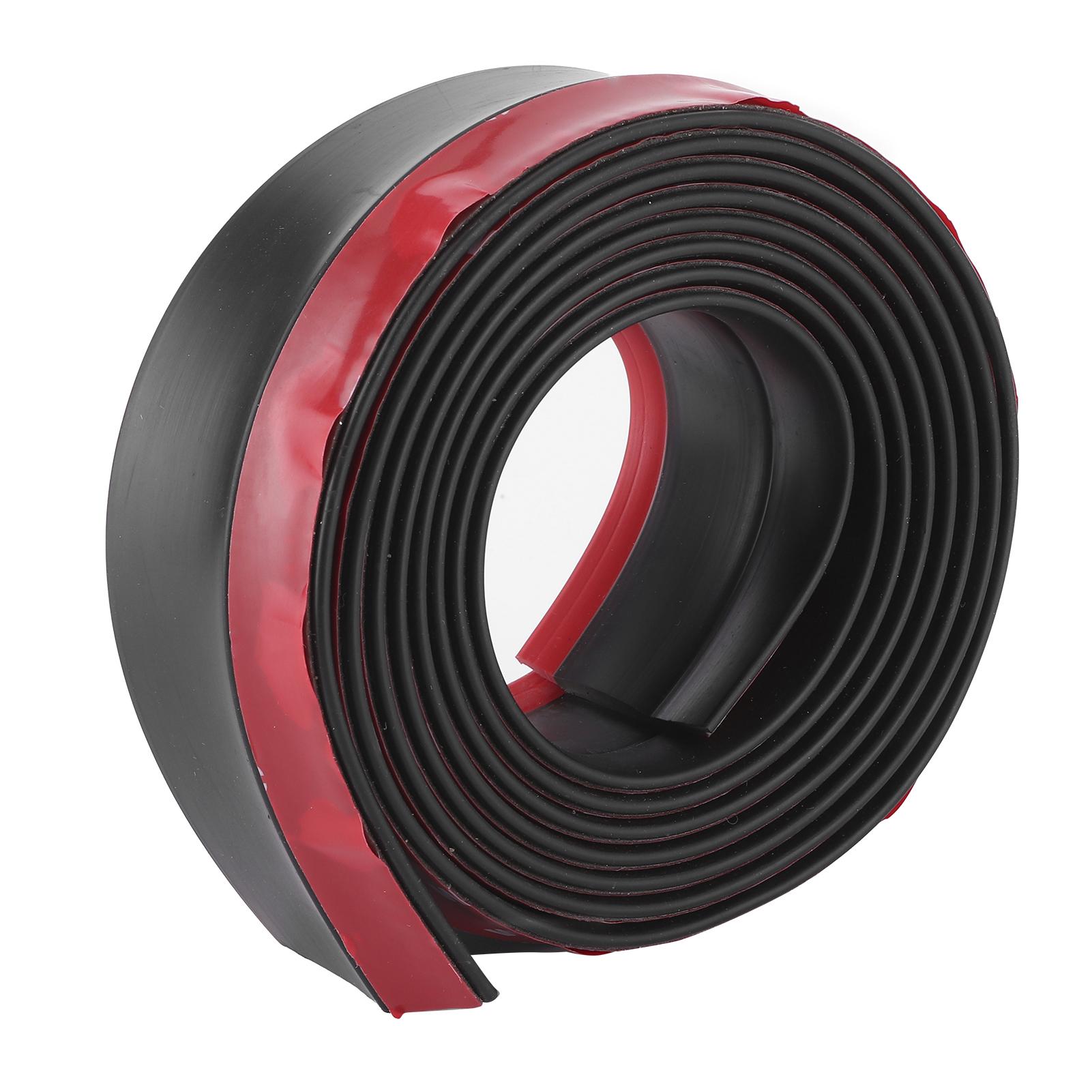 Универсальная передняя накладка на бампер, противоударная полоса, сплиттер, защита, автомобильные резиновые накладки