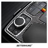 Fibră de carbon pentru Mercedes Benz W166 X166 ML GLE GLS Consolă centrală Multimedia Panel Trim Frame Sticker Interior auto