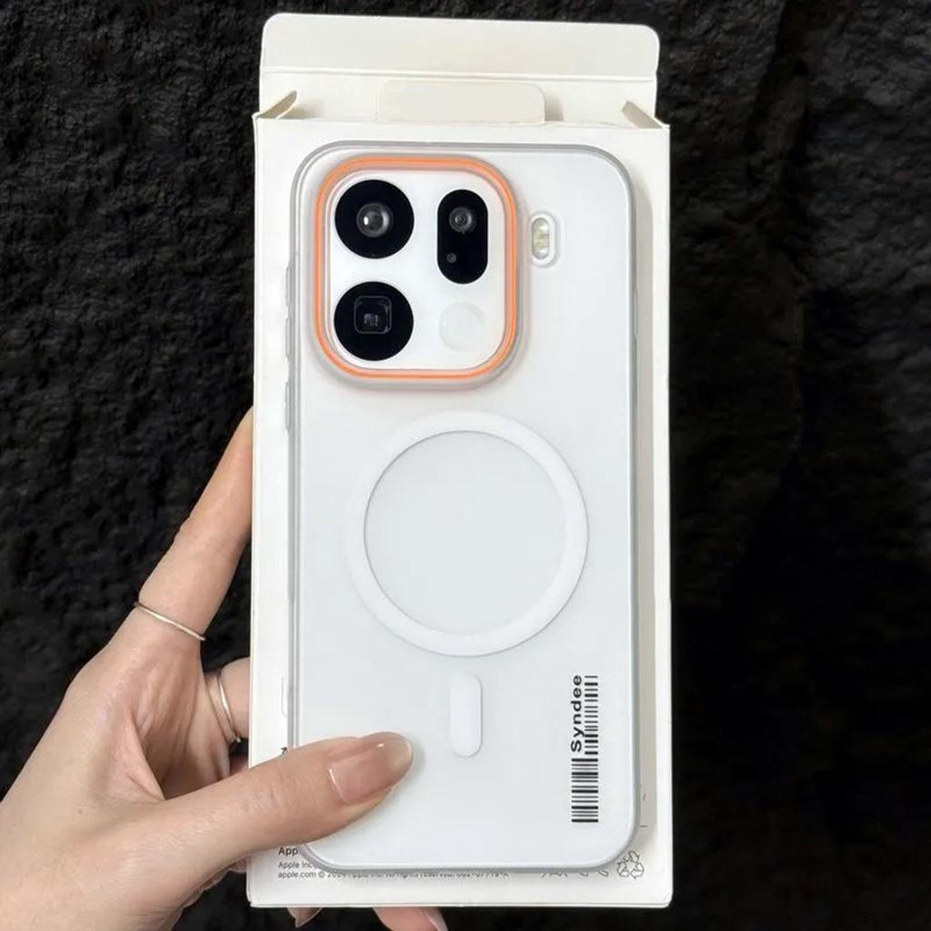 Offizielle Candy PC Matt Klar Für Magsafe Hülle Für OPPO Find X9 X8 X7 Ultra Pro X8S Plus Magnetisch Transluzent Mattiert Hartschalenhülle