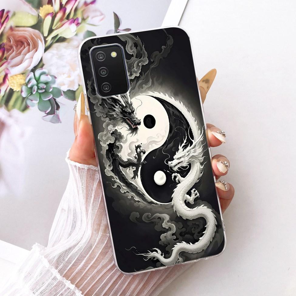 Clear Cover For Samsung A03s Case Cute Fashion Butterfly Funny Painted Casing For Samsung Galaxy A03s SM-A037F SM-A037M SM-A037G