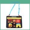 Baby Learning Dressup Board With Zippers And Buttons For Early Education And Development