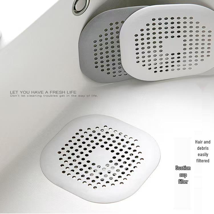 Aquarium Anti-Clog Floor Drain & Hair Filter Cover for Bathroom & Kitchen Sinks