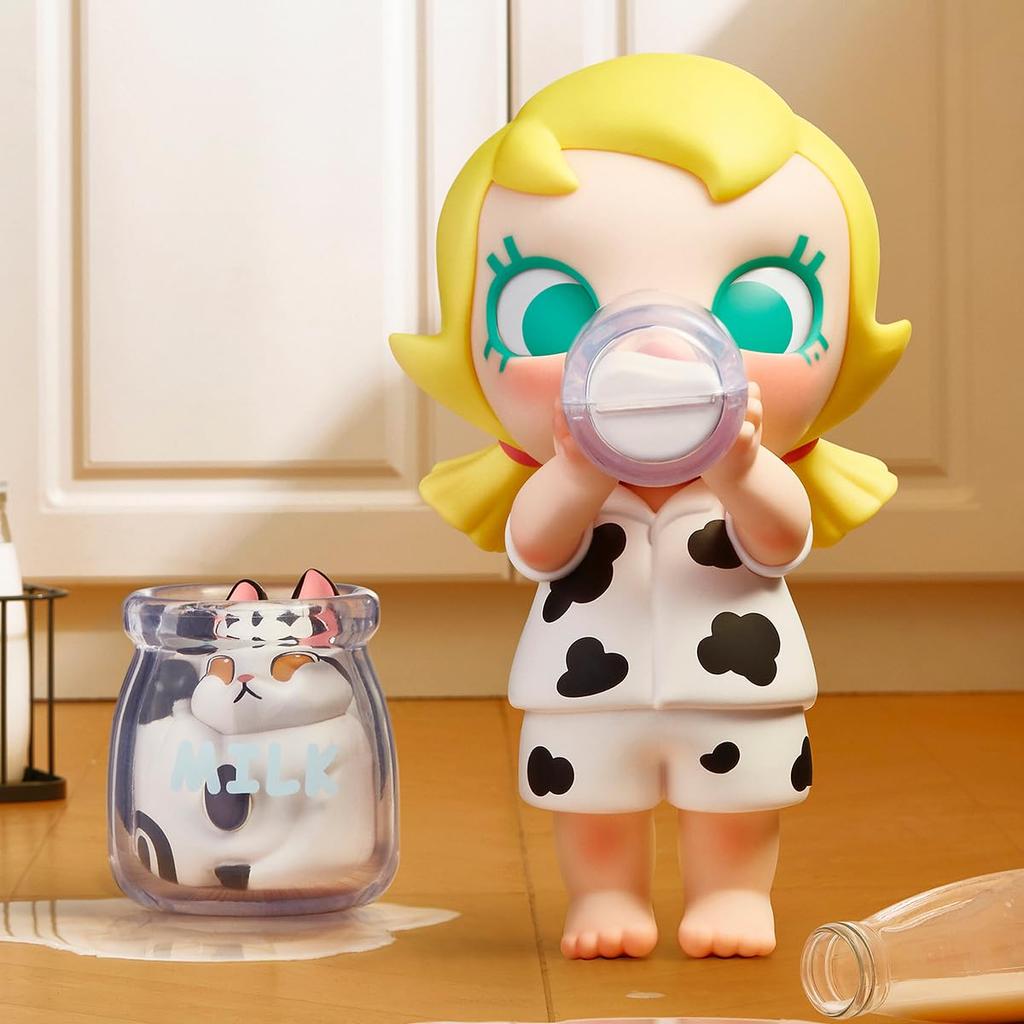 POP MART Baby Molly Baby Tabby Series Pop Mart Gachapon Blind Box Figure Plastic Model Premium Toy PVC Soft Vinyl Original Character Birthday Gift &