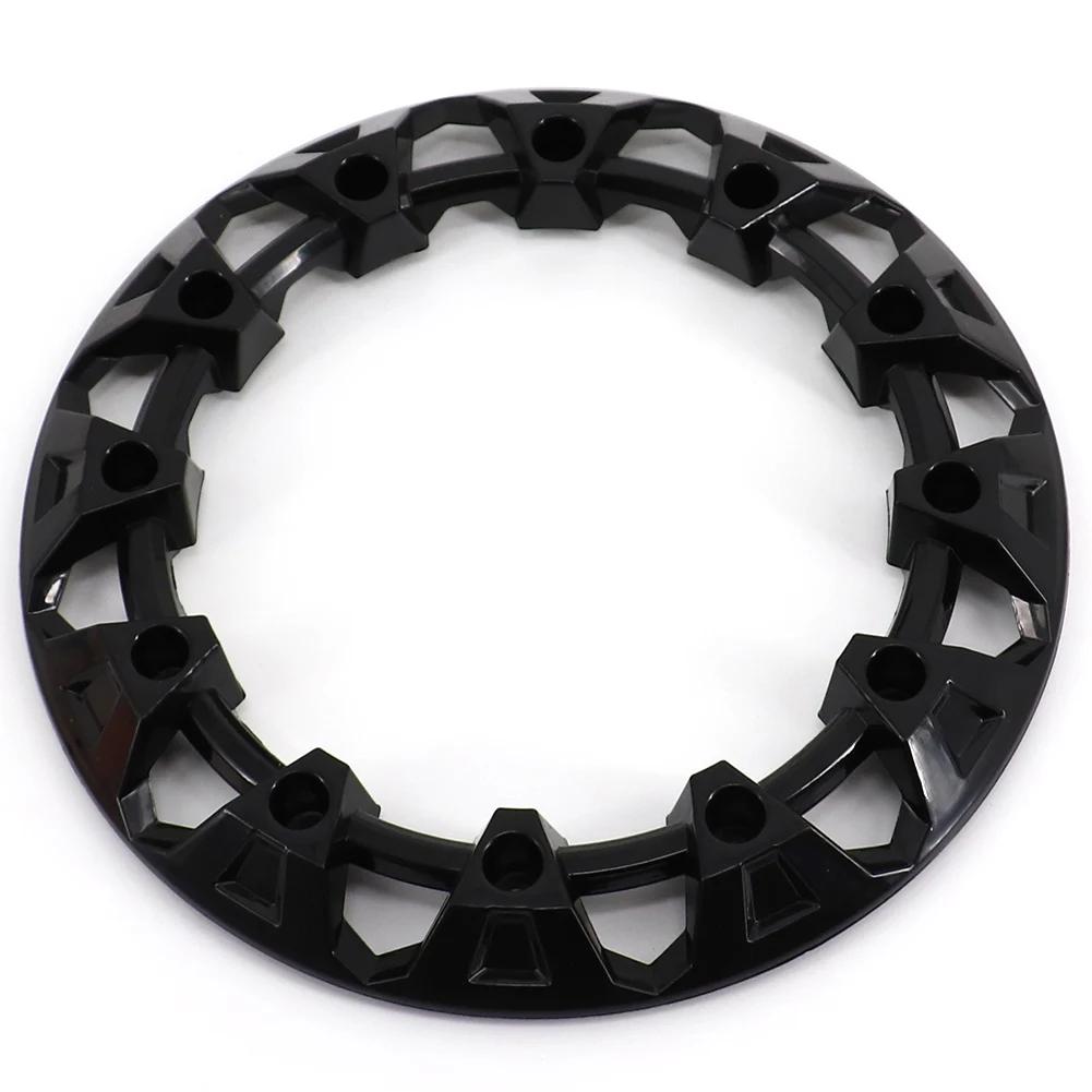 2PCS 4PCS 8-inch ATV Wheel Trim Hub Protection Decor Rim Cap Universal Vehicle All Terrain Wheel Plastic Cover For 8inch Tires