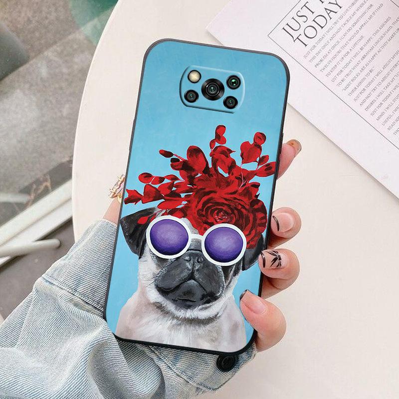For Xiaomi Poco X 3 Pro X3 NFC X3GT Phone Case astronaut Silicone Camera Protection Back Cover For Poco X3 Pro GT Funda Coque