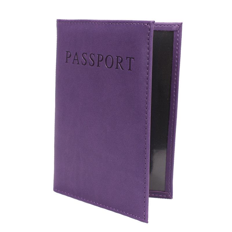 

Кожаный милый держатель для паспорта, милый чехол для девочек Pasaport, дорожные обложки для паспортов фиолетовый