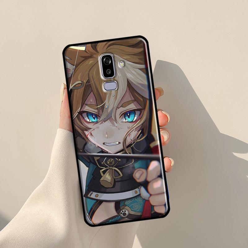 Genshin Impact Gorou Pouzdro Pro Samsung Galaxy J7 2016 A3 A5 J1 J3 J5 2017 A6 A7 A8 A9 J8 2018 J4 J6 Plus Kryt