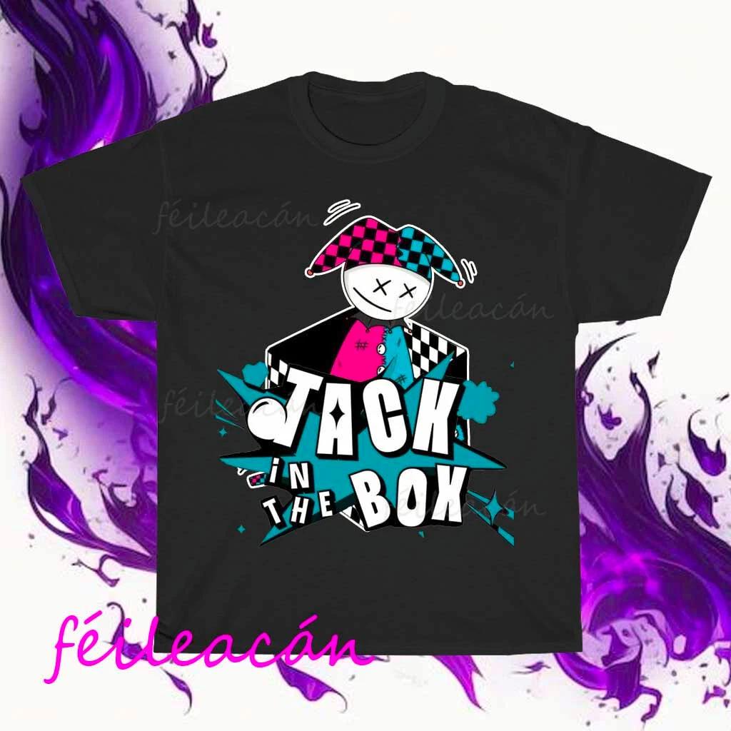 Brand New jack in the box Logo American T-Shirt Funny Size S to 5XL 3XL