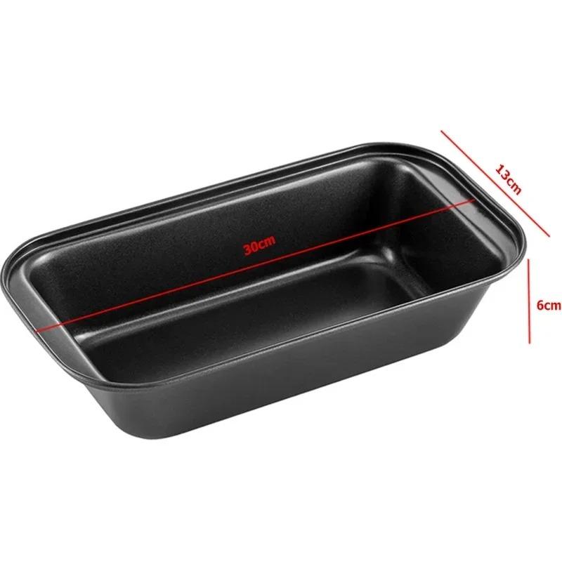 Loaf Pan Rectangle Toast Bread Mold Cake Mold Carbon Steel Loaf Pastry Baking Bakeware DIY Non Stick Pan Baking Supplies