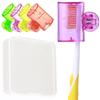 Plastic Toothbrush Storage Clip Portable Toothbrush Head Cover New Toothbrush Protective Cap