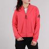 Adidas Solid Color Sports Windbreaker Jacket Women Jackets Pink EH6493