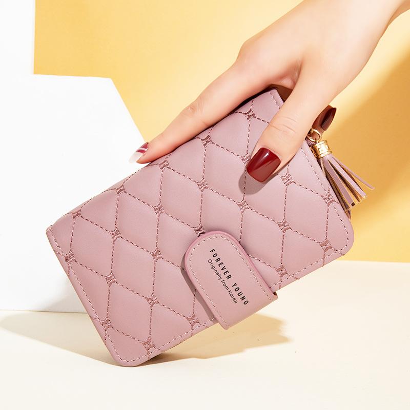 Aliwood Kožená Dámská Peněženka Hasp zip Kapsa na mince portfel damski Držáky na karty Luxusní Značka Peněženky Designová Psaníčko Peněženka na peníze