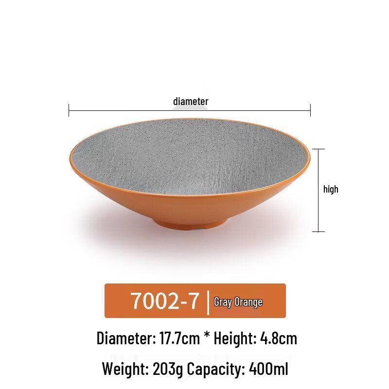 

Japanese-Style Melamine Douli Bowl Diameter 17.7cm
