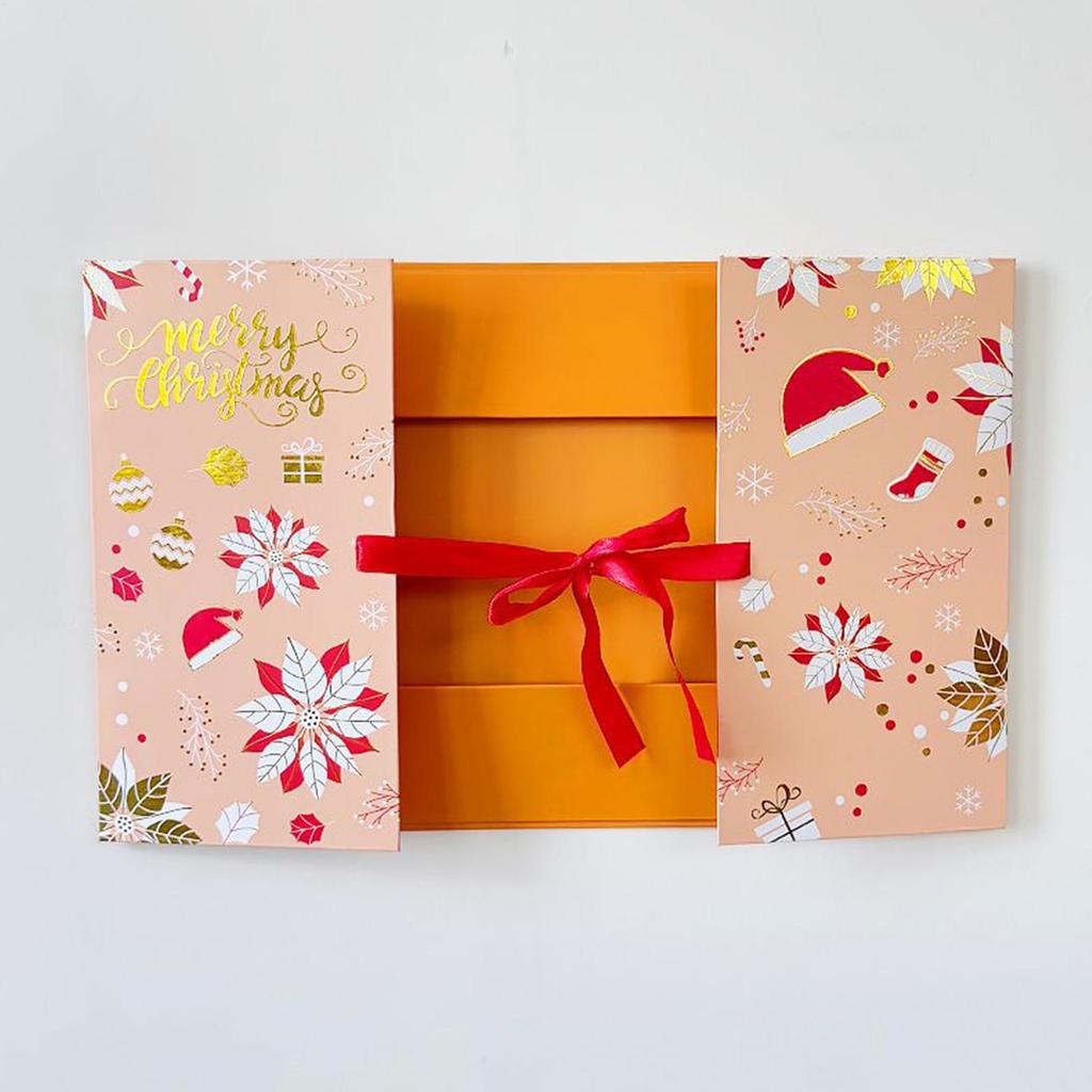 Christmas Countdown Calendar Box 24-Day 2025 Empty Calendars Advent Box to Fill Holiday Case for Festival Birthday Kids Adults