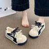 New retro style women's autumn casual platform heightening board shoes versatile big head sports shoes