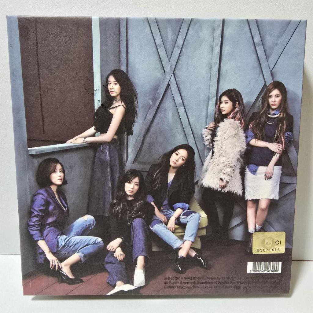 [USED] T-ARA / AND&END CD Autographed by All 6 Members