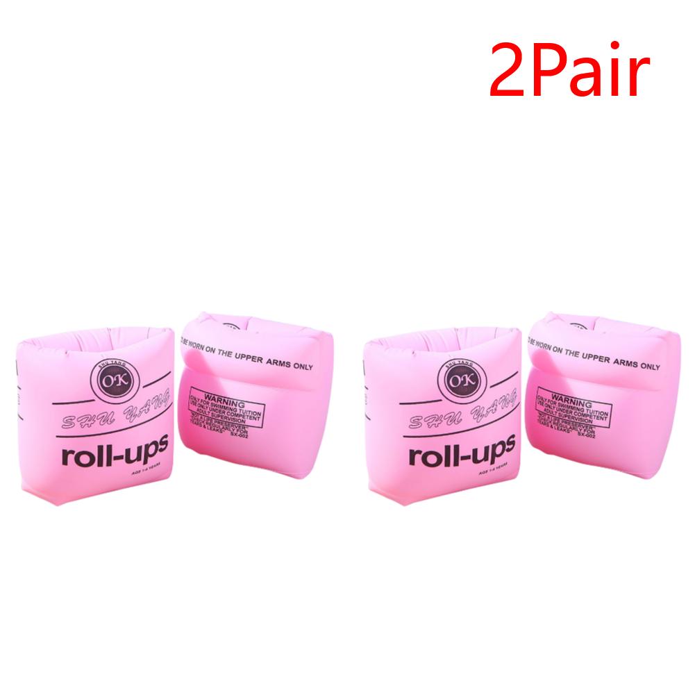Adult Children Swimming Arm Rings Inflatable Pool Float Circle Sleeves Pool Buoys Armbands for Swim Trainer