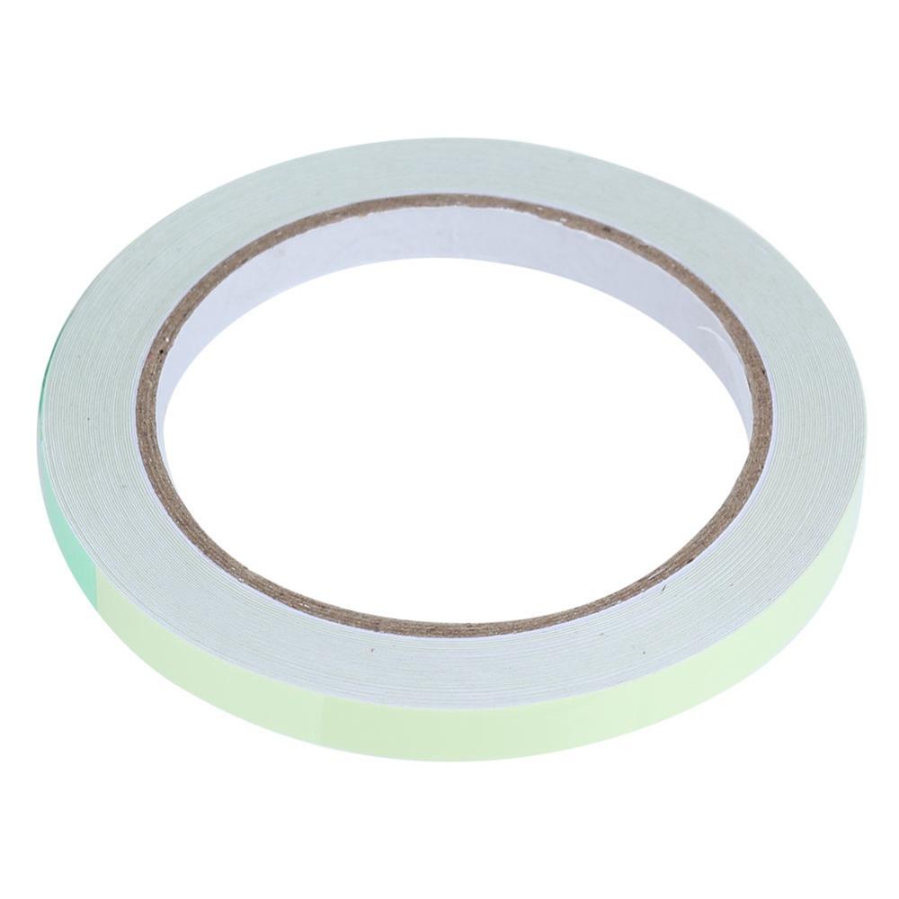 Safety Marker Green Adhesive Luminous Tape High Bright 10mmx10m Photoluminescent Tape Glow Strips Glow Dark Tape Egress Marker