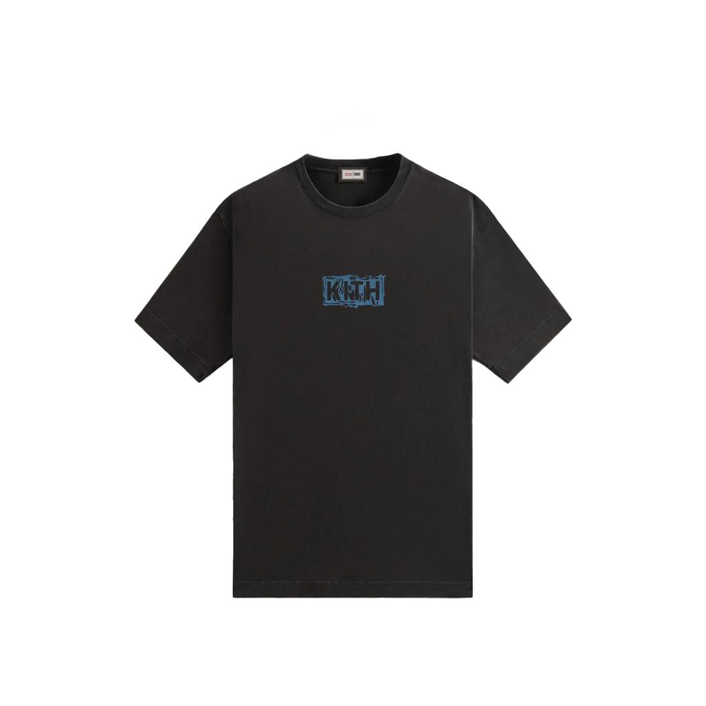 Kith X Marvel Venom Vintage Tee Black Unisex Tops KHM032506-001